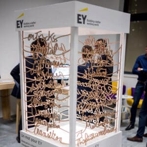 Inauguration-EY-Make it Marseille animation creative evenementiel