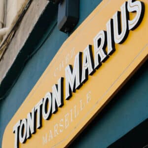 Tonton Marius, make it marseille_signaletique exterieure, enseigne, decoupe laser, CNC