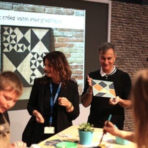 atelier DIY à Marseille, evenement creatif, atelier participatif, atelier graphique, kontrast design, make it marseille, animation foire de marseille,