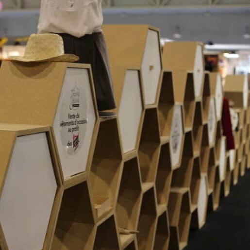 production stand evenementiel dressing solidaire foire de marseille make it marseille