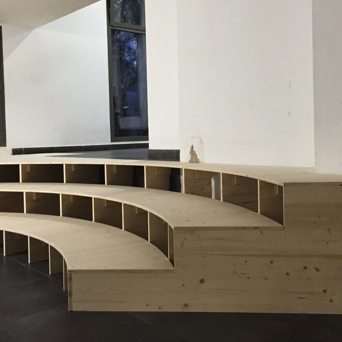 agencement, sur-mesure, marseille, agora éphémère