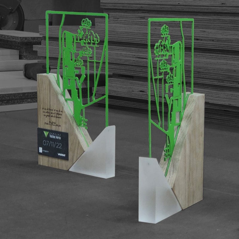 Trophées créatifs, fabrication numérique, marseille, sur-mesure, design, fablab, trophées originaux, fabriquant de trophées, trophées différents, création de trophées