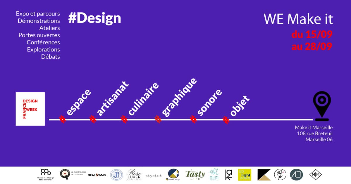 france design week 2023, Marseille, Makerspace, designers, evenement, makers, artisanat, collectif