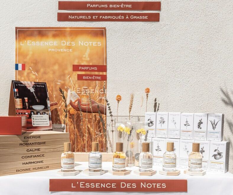plv, parfum, sur mesure, présentoir, bois, rse, eco-conception, marseille, naturel, parfum
