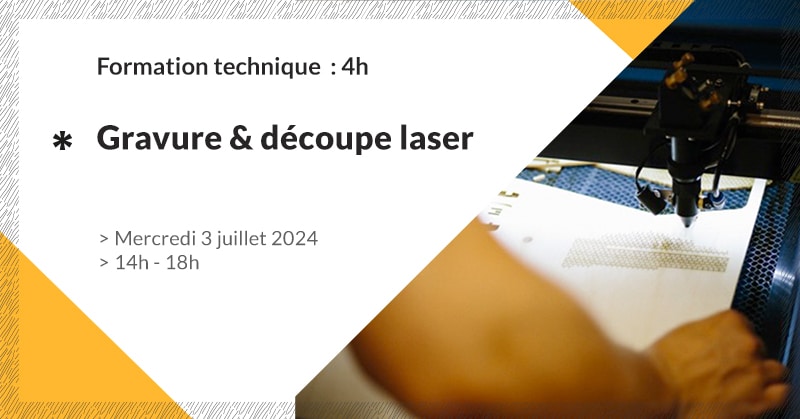 formation découpe et gravure laser, makerspace, fablab, marseille, cc laser